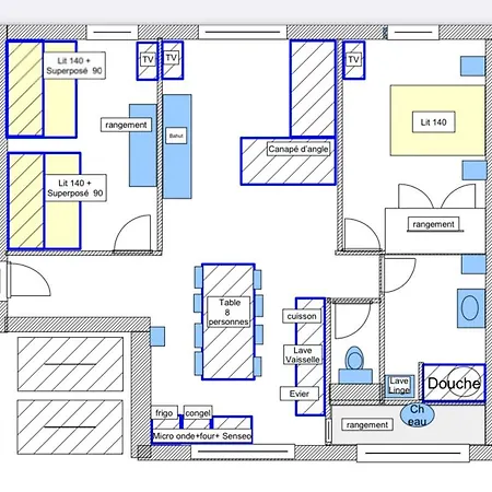 Apartamento T3 à Sur La Seyne-sur-Mer